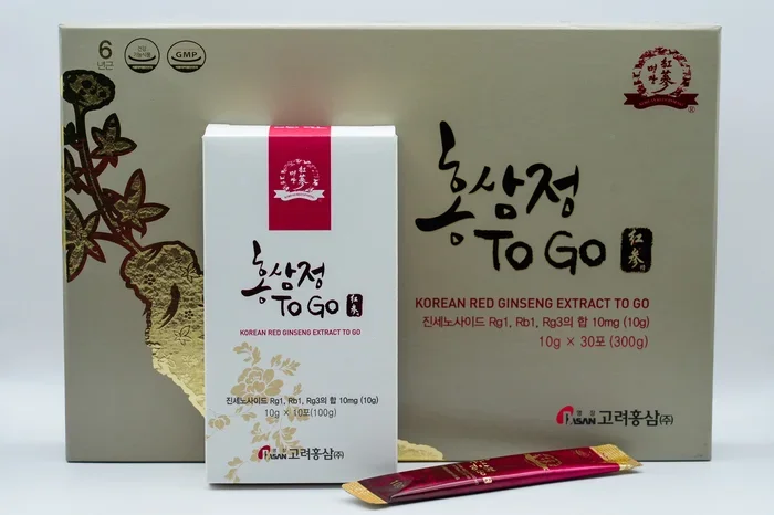 To Go - Cure de Ginseng rouge coréen de qualité supérieure, racines âgées de 6 ans